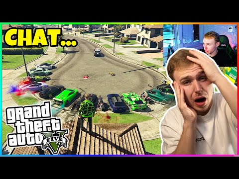 ICH HABE MEINEN CHAT IN GTA 5 GETESTET… (geht schief😕)