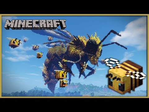 Minecraft QUEEN BEE Build! | Timelapse