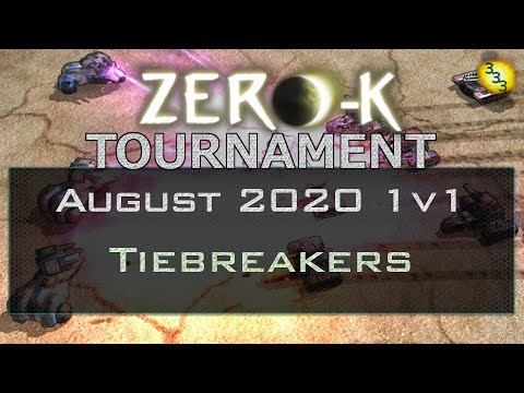 2020/08/29 1v1 Tournament: Swiss Silver Tiebreakers - Zero-K