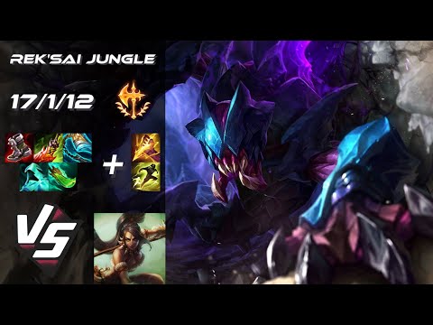 JUNGLE Rek'Sai vs Nidalee - NA Challenger Patch 25.24