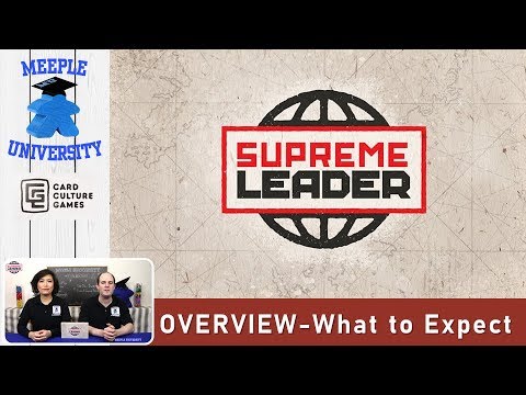 Supreme Leader Board Game - Overview, What to Expect