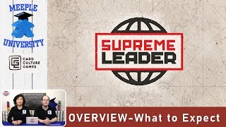 Supreme Leader Board Game - Overview, What to Expect