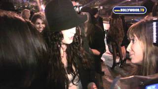 Rumer Willis Takes on Street Interview, Paps at Trousdale