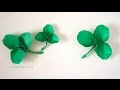 Origami Shamrock : : Trébol -paso a paso 