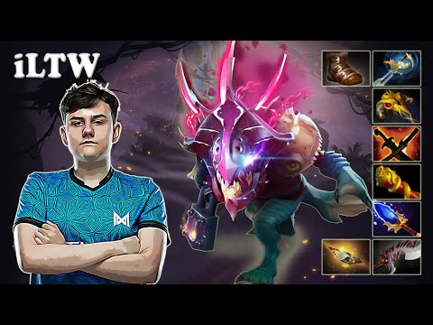 iLTW - Slark Safelane vs JT Timbersaw | Dota 2 7.29d Gameplay