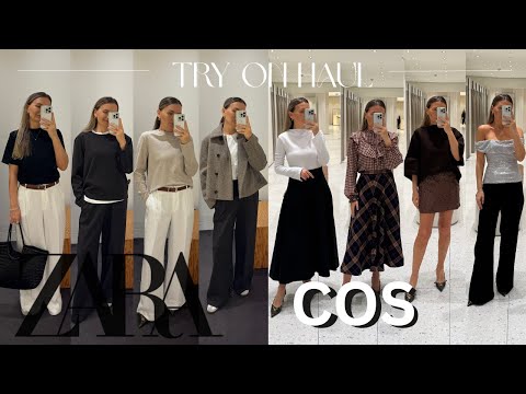 Newest ZARA and COS *** | Try On HAUL | ***