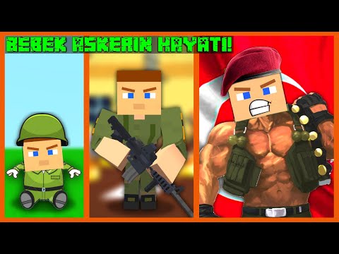 EVERYTHING IS RETURNED, THE BABY SOLDIER WAS MUSCLE WITH MAROON BERAT! 😱 - Minecraft