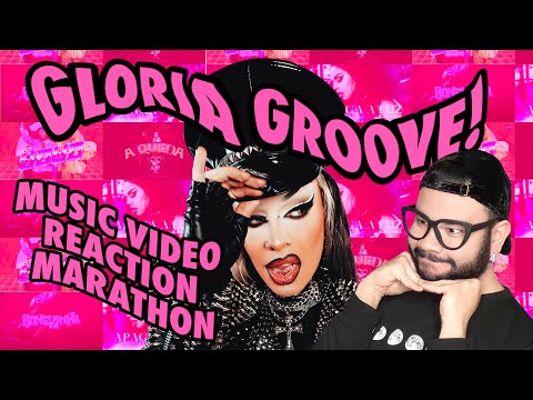 Reacting to Gloria Groove Music Videos for the first time!