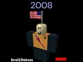 All Of Builderman Skins From 2006 2023 Shorts Roblox