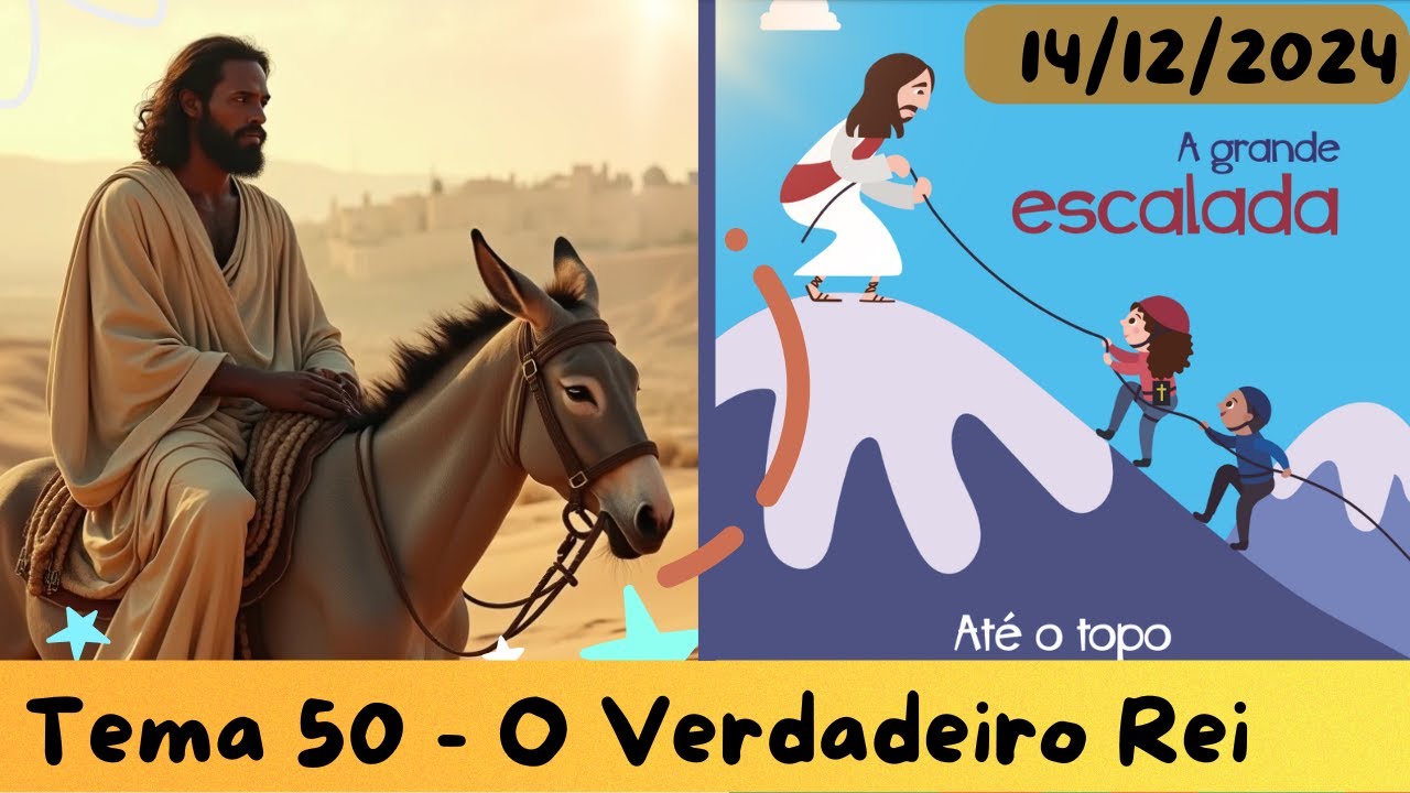 Adoração Infantil - 14/12/2024. O Verdadeiro Rei.