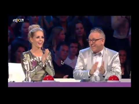 SANDY KANDAU (BARBIE) LIVE IN HOLLANDS GOT TALENT 2013! THE FIRST QUICK CHANGE IN CO2!!