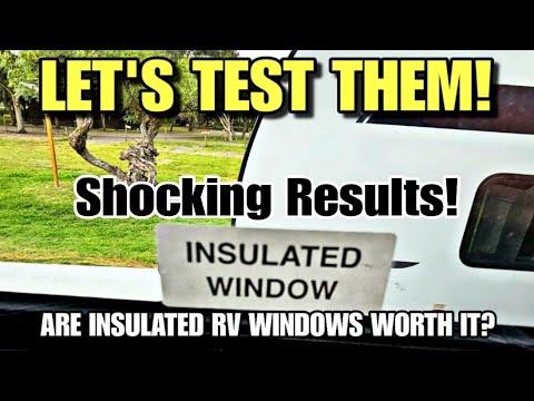Fact Check: RV Dual Pane Windows! Single vs Dual Pane: I test them both!