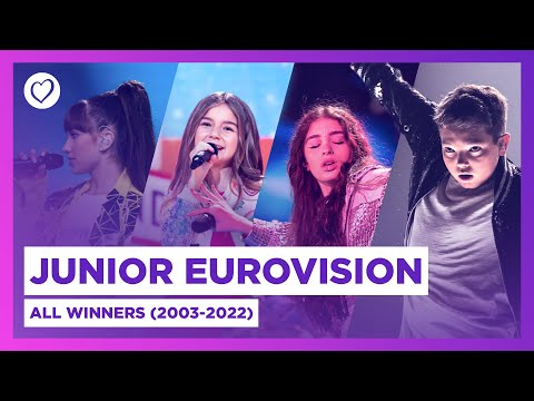 All 20 Junior Eurovision Winners from 2003 - 2022