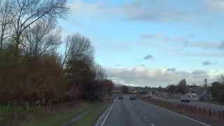 preview picture of video 'Autumn Morning Passenger Bus Journey From Perth To Visit Dundee Scotland'