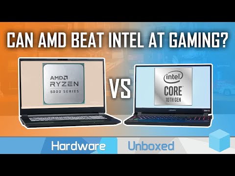 Ryzen 5000 vs Intel Comet Lake, RTX 3070 Gaming Laptop Battle