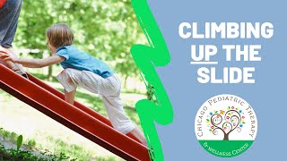 Why kids should climb UP the slide!