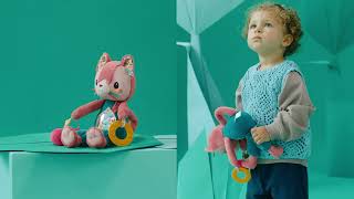 Peluche d'activitŽs Jeanne le chat