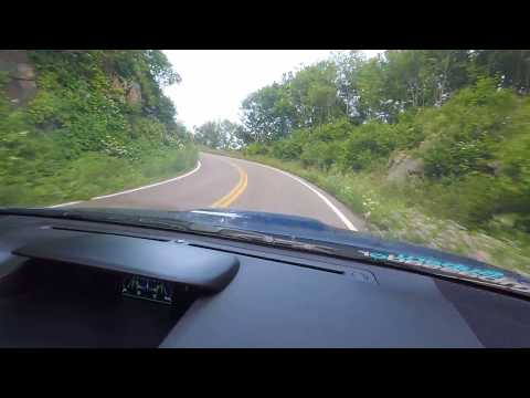 Driving Up To Carvers Gap Tennessee July 2017