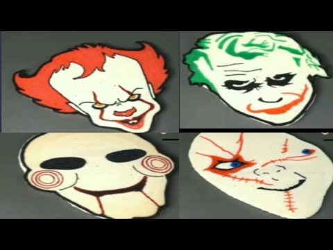 HORROR Pancake Art||IT||Chucky||Joker||Saw