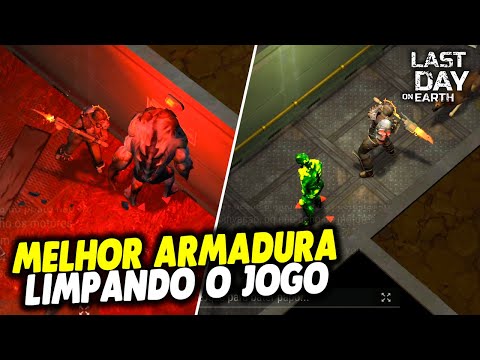 LIMPANDO O JOGO COM A MELHOR ARMADURA - Last Day On Earth