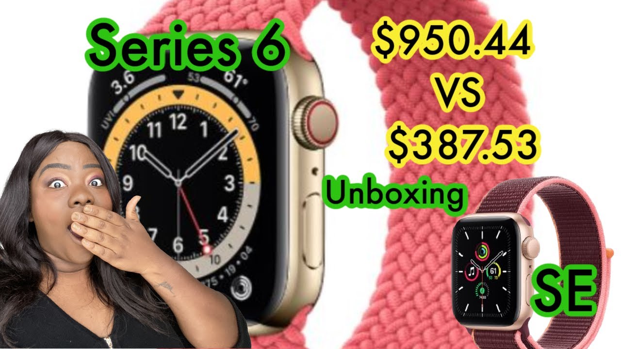 NEW Apple Watch Series 6 Gold Stainless Steel & SE Gold Aluminum | Is the $563 difference worth it?