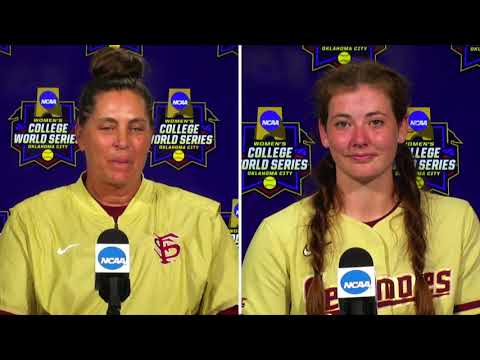 Florida State State WCWS Post-Game 2 Press Conference - June 05, 2021