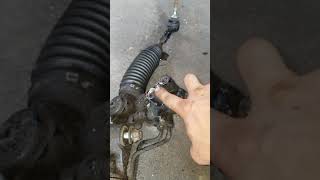 Ford flex, edge taurus rack&pinion removal trick NO SUBFRAME DROPPING!