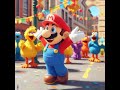 Mario Celebrates Sesame Street Day