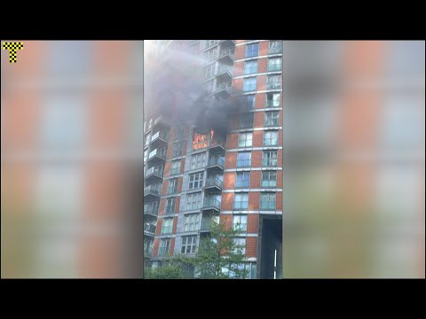 Blaze rips through London tower with same cladding as Grenfell | AFP