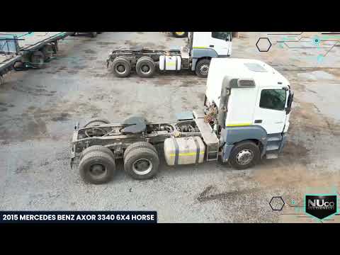 2015 MERCEDES BENZ AXOR 3340 6X4 HORSE | NUco Auctioneers