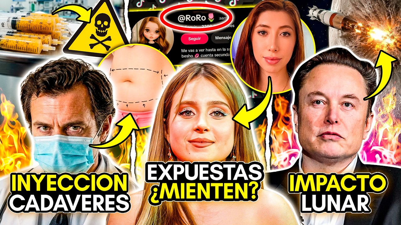 RORO EXPUESTA! PERTURBADORA MODA: GRASA de CADÁVERES! IA crea NUEVO VIRUS! CRÁTER en la LUNA!