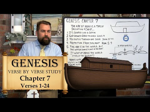 Genesis 7:1 to 24 Noah's Ark #noah'sark #arkofnoah #salvation #noah'sflood #dispensationalism