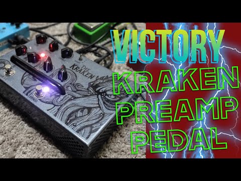 VICTORY KRAKEN Preamp Pedal Demo And Review