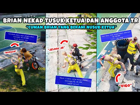 AKU DI KASIH CHALLENGE UNTUK TUSUK KETUA TRICKSTER DAN ANGGOTA TRICKSTER !! | GTA V ROLEPLAY