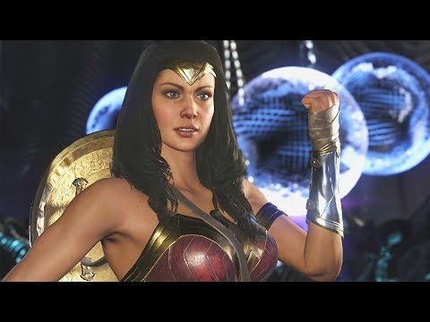 Injustice 2: Wonder Woman Vs All Characters | All Intro/Interaction Dialogues & Clash Quotes