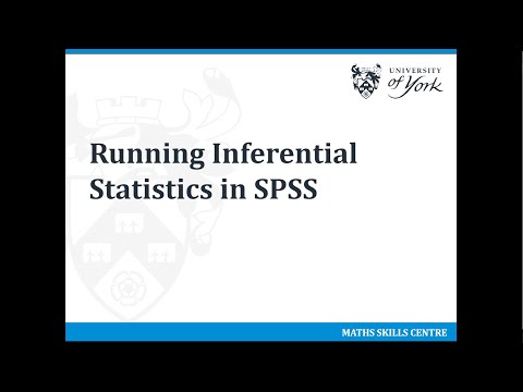 Managing questionnaire data in SPSS - Part 5 - Running inferential statistics