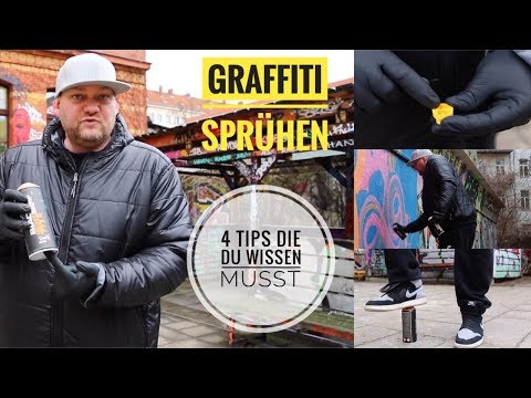 Graffiti sprühen - 4 Tipps die du wissen musst - Graffiti Coach