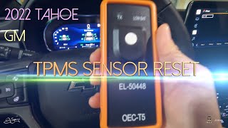 TPMS RESET TOOL - 2022 | GM | TAHOE | SUBURBAN | Jsean
