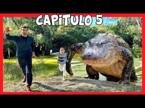 COCODRILO GIGANTE me ATACA y me MUERDE | *capitulo 5*