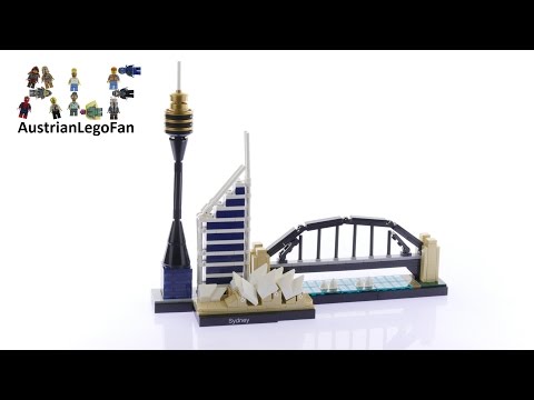 Vidéo LEGO Architecture 21032 : Sydney