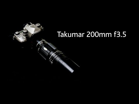 Takumar 200mm f3.5 - an 18 bladed bokeh monster - review and photos