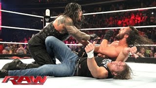 Roman Reigns &amp; Dean Ambrose vs. Kane &amp; Seth Rollins - No Disqualification Tag Team Match: Raw, June