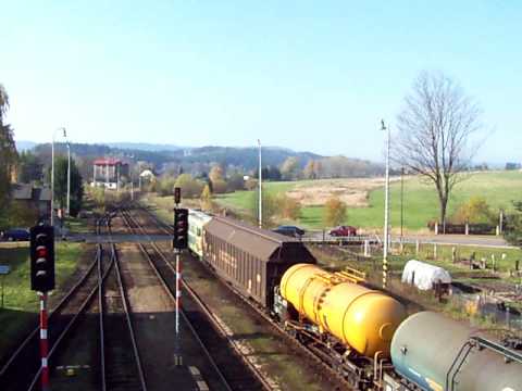 Meziměstí - ST 43-272 a postrk ST 43-245