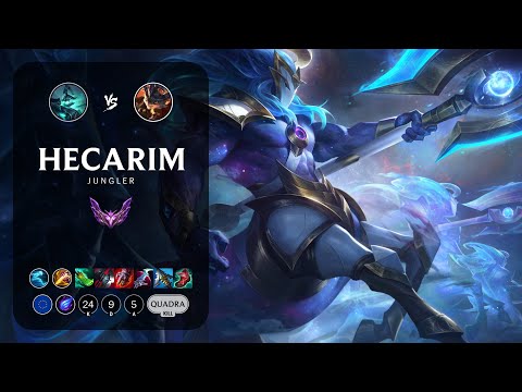 Hecarim Jungle vs Rumble - EUW Master Patch 13.22