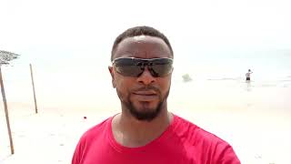 Seaside chilling at Elegushi Lagos