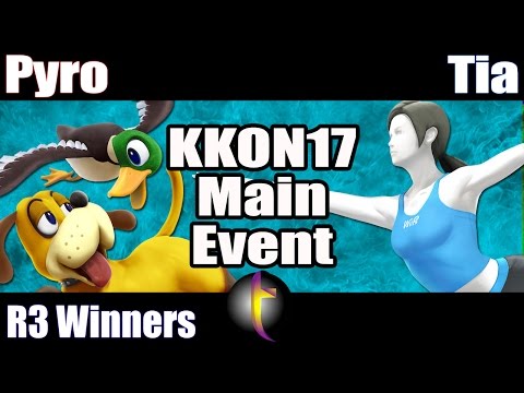 KKON17 Main Event: SSB Wii U - WR3 - Pyro vs Tia