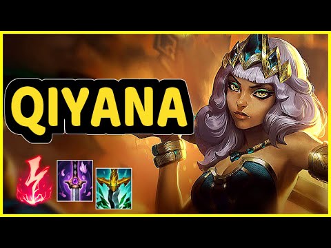 QIYANA VS OLAF JUNGLE GAMEPLAY GRANDMASTER I