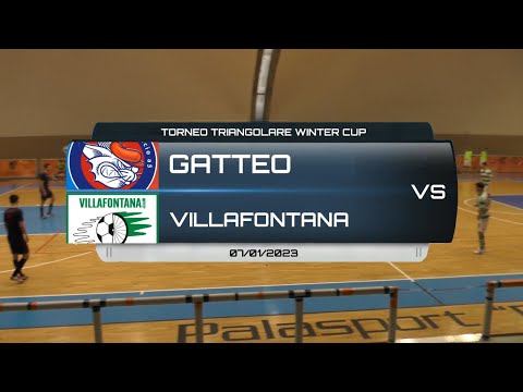 GATTEO VS VILLAFONTANA - TORNEO TRIANGOLARE WINTER CUP - 07/01/2023