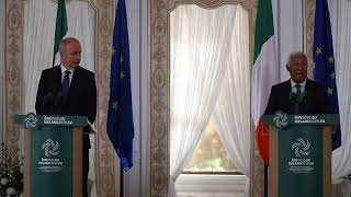 Press Conference: President António Costa and Taoiseach Micheál Martin, 17/09/2026