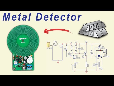 MDS-60 DIY Metal Detector Module Kit| Sensor Kit – DIY Electronics